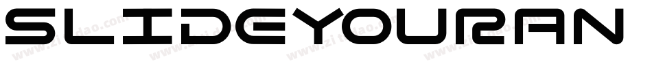 slideyouran Regular字体转换